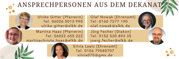 Ansprechpersonen Dekanat Aktiv gegen Missbrauch