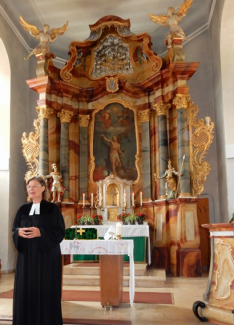 Gottesdienst in Wattenbach mit Pfarrerin Sunder-Plassmann