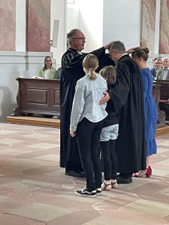 Segnung Pfarrer Dittmar